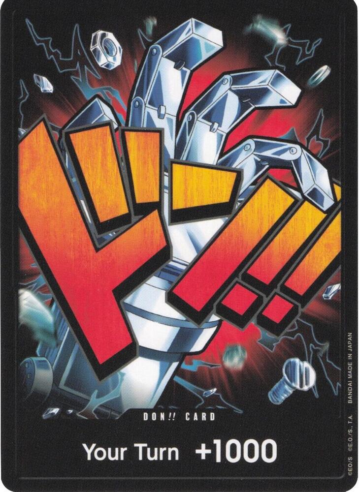 DON!! Card (Eustass "Captain" Kid) card from Premium Booster -The Best-