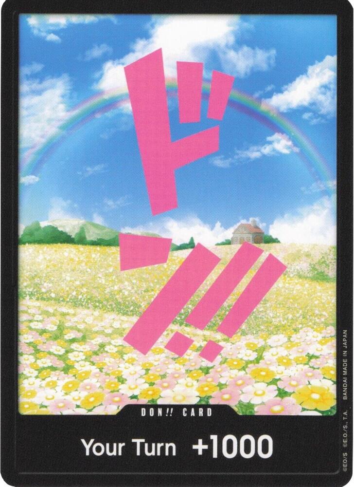 DON!! Card (Rebecca) card from Premium Booster -The Best-