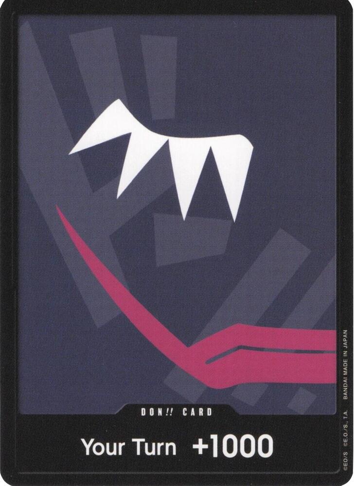 DON!! Card (Rosinante) card from Premium Booster -The Best-
