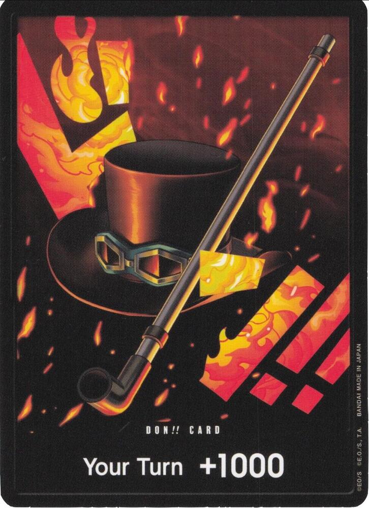 DON!! Card (Sabo) card from Premium Booster -The Best-