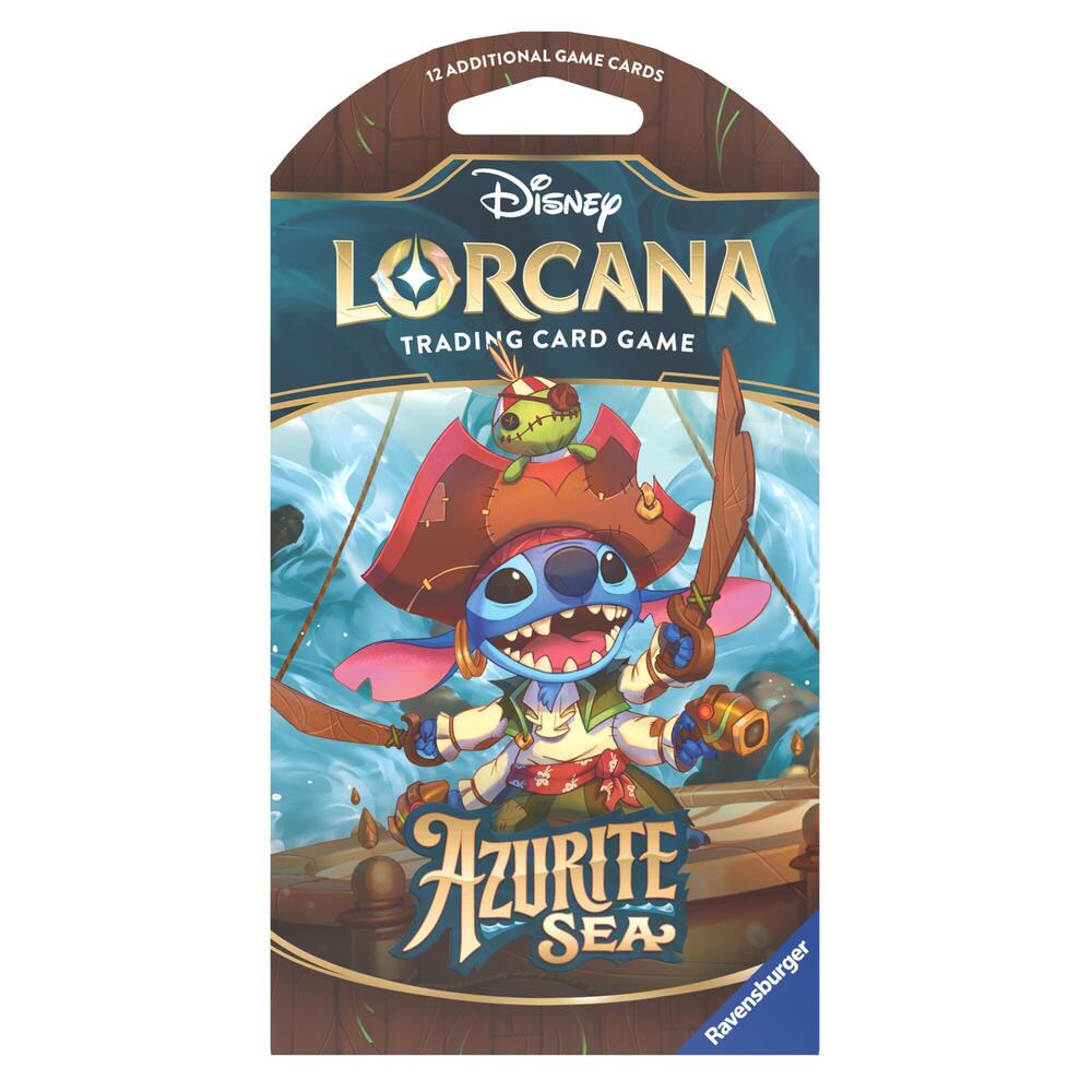 Disney Lorcana: Azurite Sea Sleeved Booster Pack card from Azurite Sea