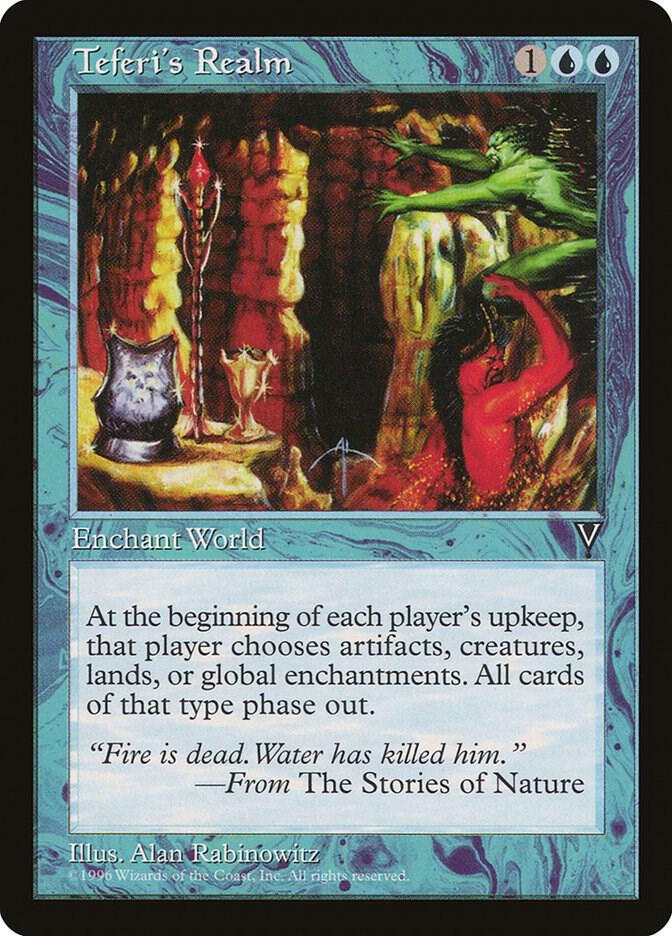Teferi's Realm card from Visions