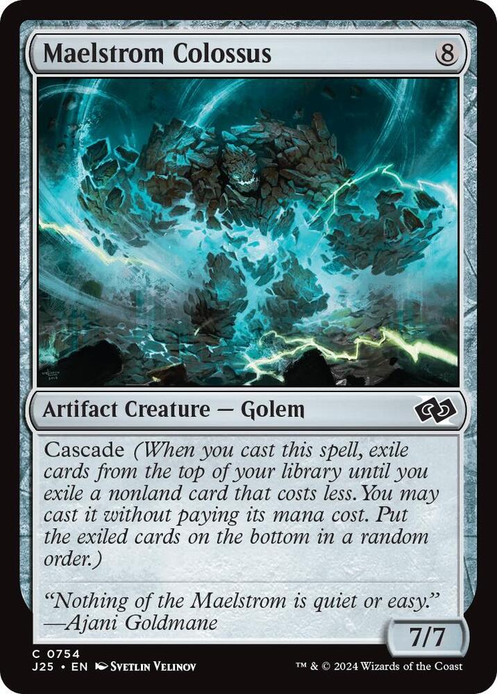 Maelstrom Colossus 754 card from Foundations Jumpstart