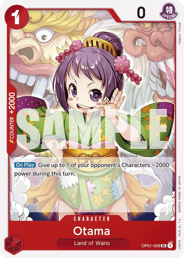 Otama (Reprint) OP01-006 card from Premium Booster -The Best-