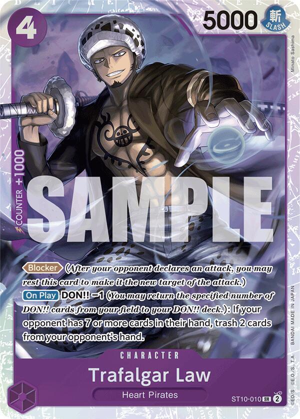 Trafalgar Law (Reprint) ST10-010 card from Premium Booster -The Best-