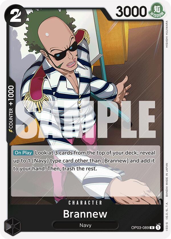 Brannew (Reprint) OP03-089 card from Premium Booster -The Best-