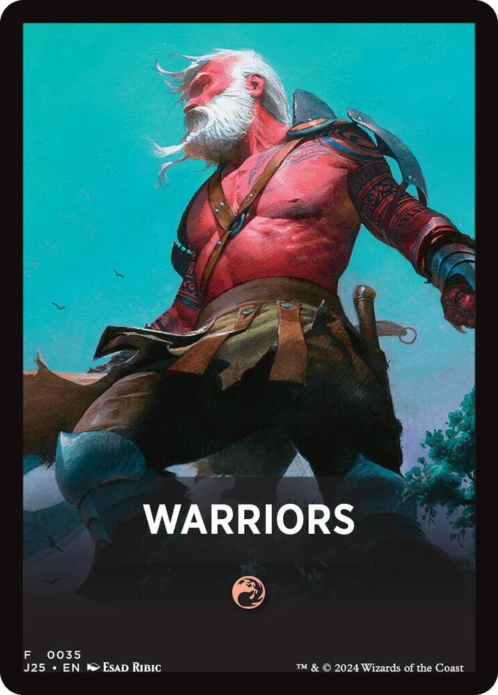 Warriors Theme Card 35 card from Foundations Jumpstart