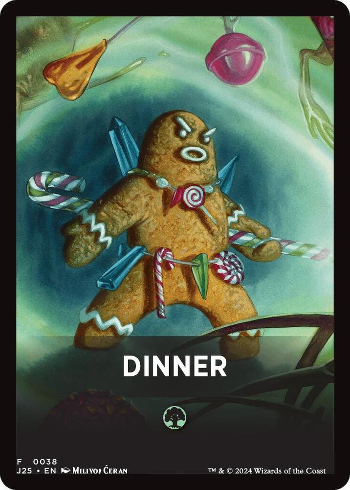 Dinner Theme Card 38 card from Foundations Jumpstart