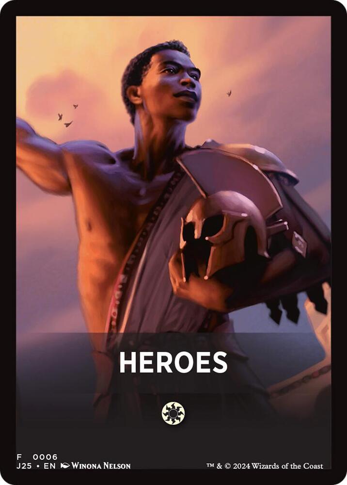 Heroes Theme Card 6 card from Foundations Jumpstart