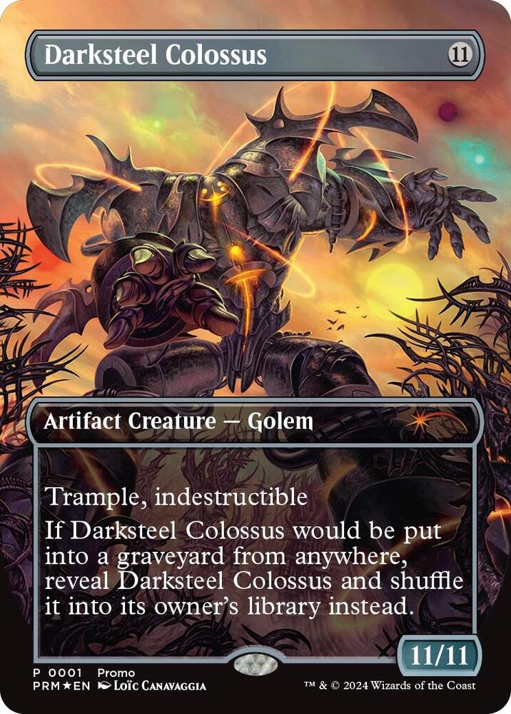Darksteel Colossus 1 card from Unique and Miscellaneous Promos