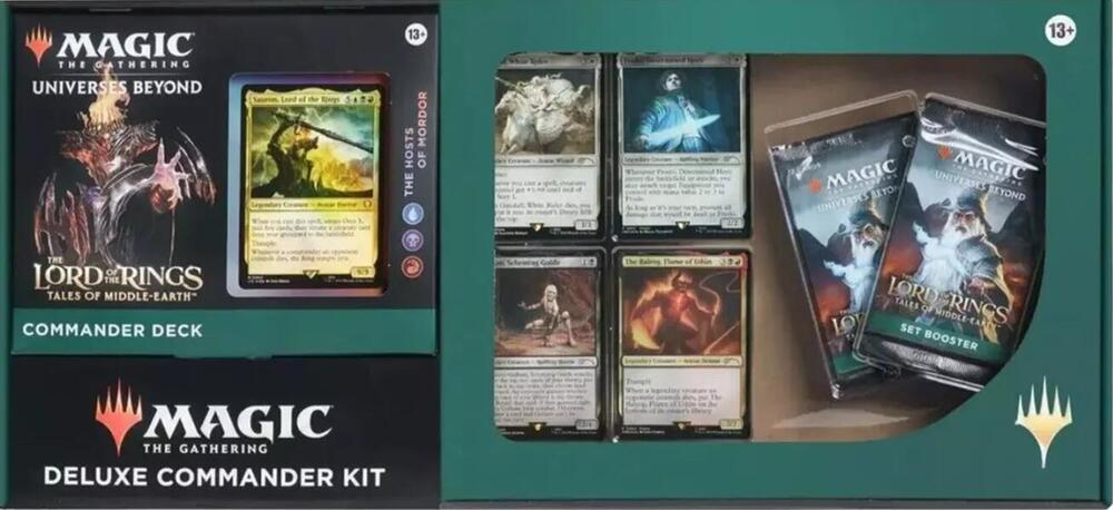 The Lord of the Rings: Tales of Middle-earth Deluxe Commander Kit - The Hosts of Mordor card from Commander: The Lord of the Rings: Tales of Middle-earth
