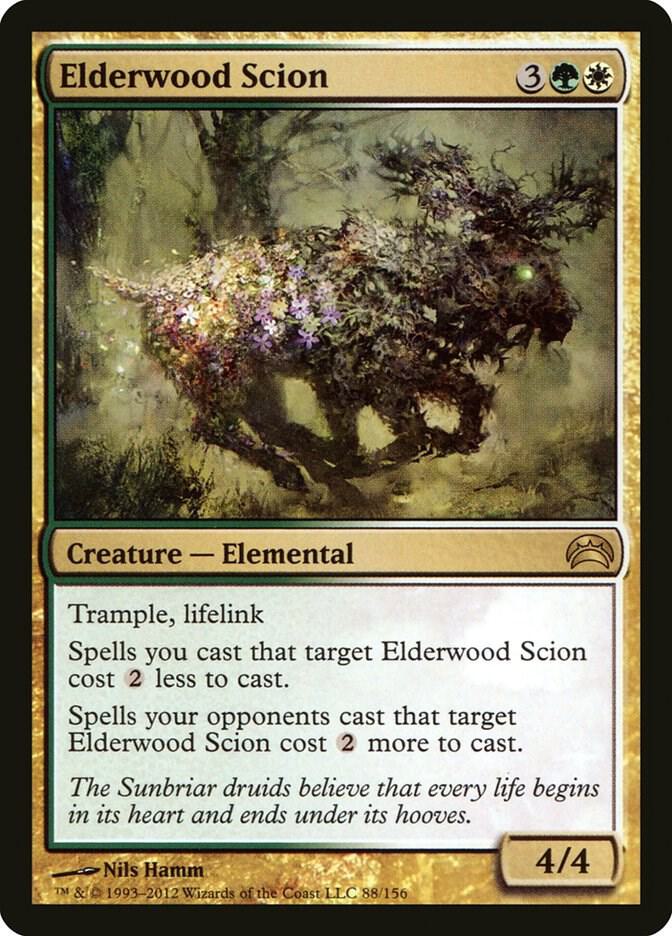 Elderwood Scion 88 card from Planechase 2012