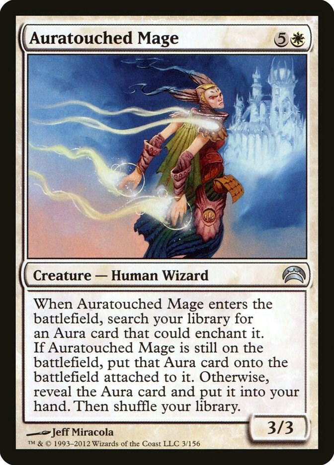 Auratouched Mage 3 card from Planechase 2012