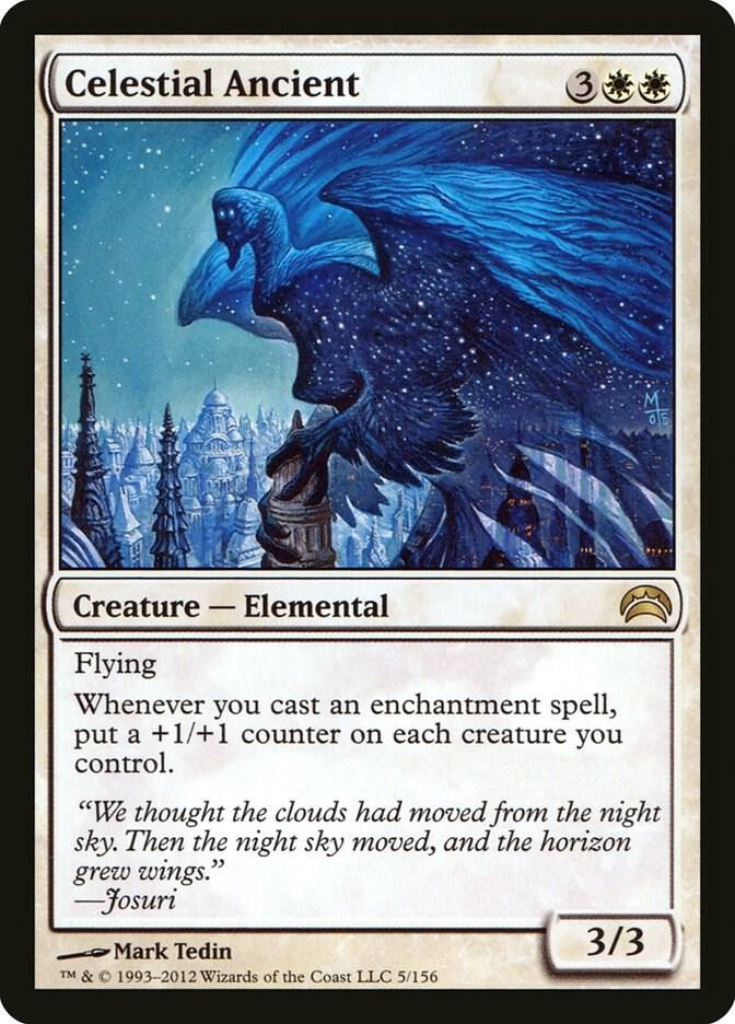 Celestial Ancient 5 card from Planechase 2012