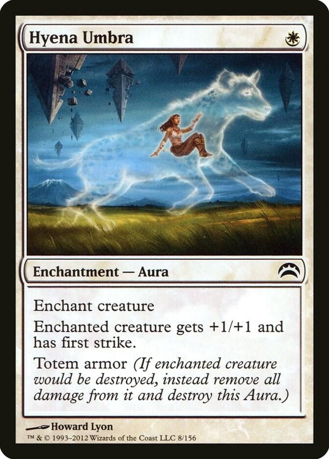 Hyena Umbra 8 card from Planechase 2012
