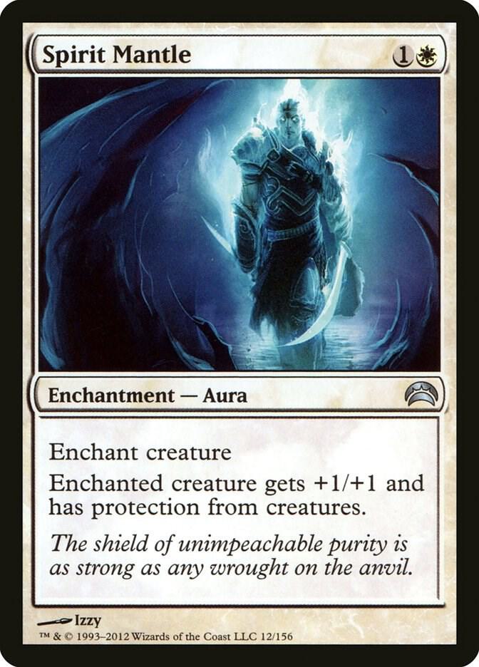 Spirit Mantle 12 card from Planechase 2012