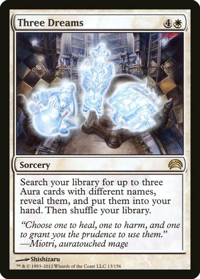 Three Dreams 13 card from Planechase 2012