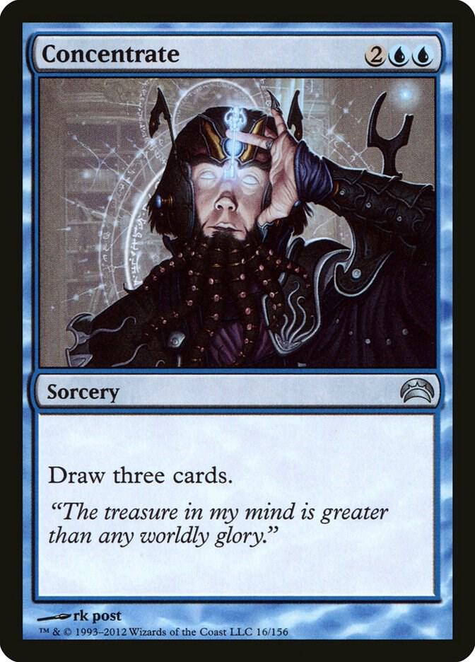 Concentrate 16 card from Planechase 2012