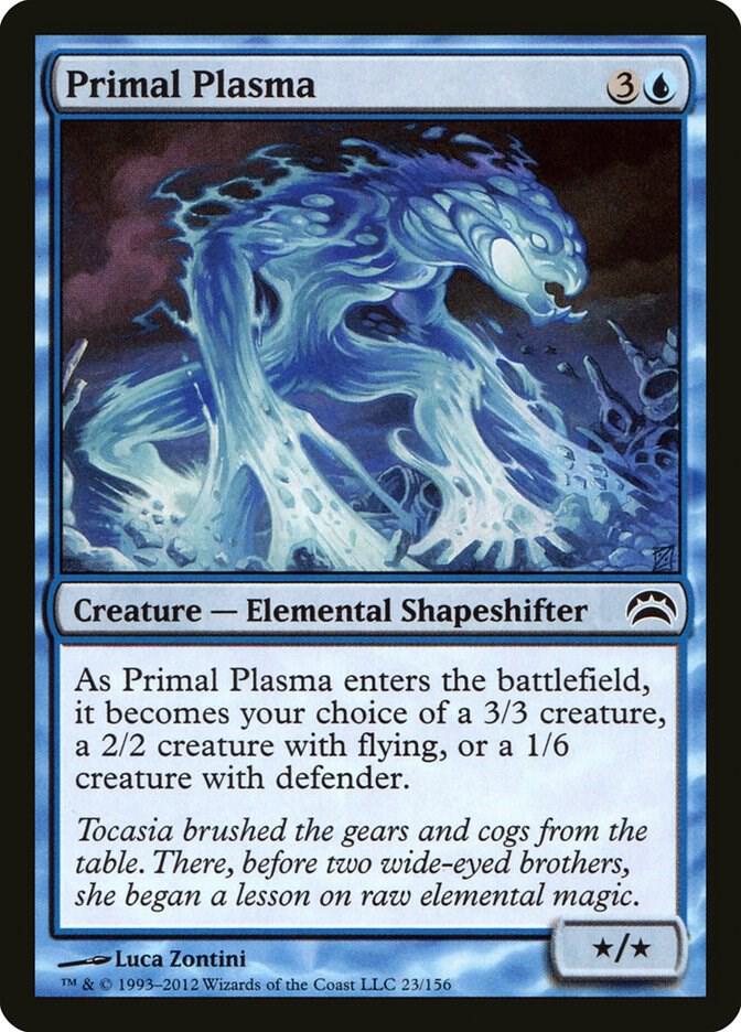 Primal Plasma 23 card from Planechase 2012