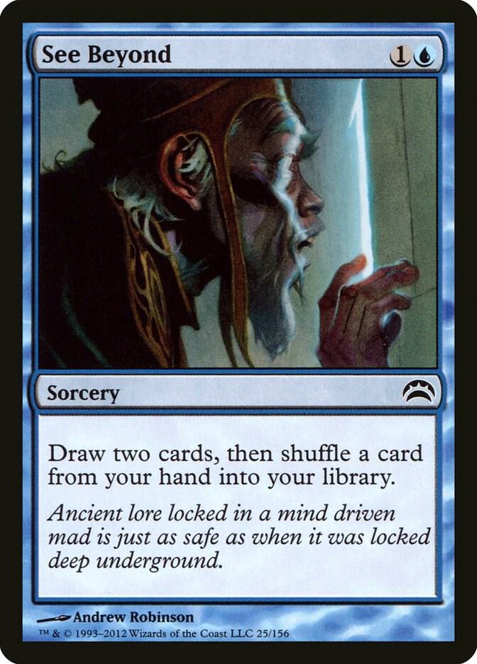 See Beyond 25 card from Planechase 2012