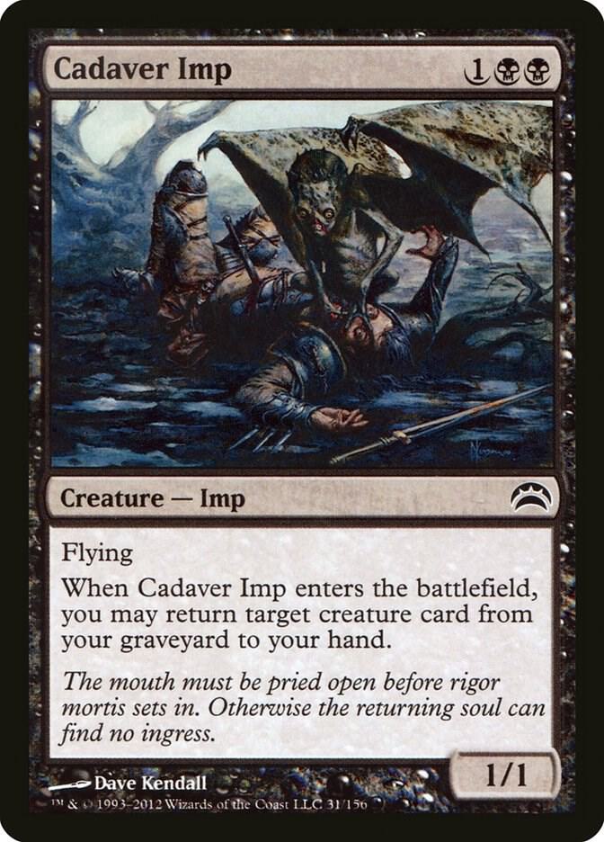 Cadaver Imp 31 card from Planechase 2012