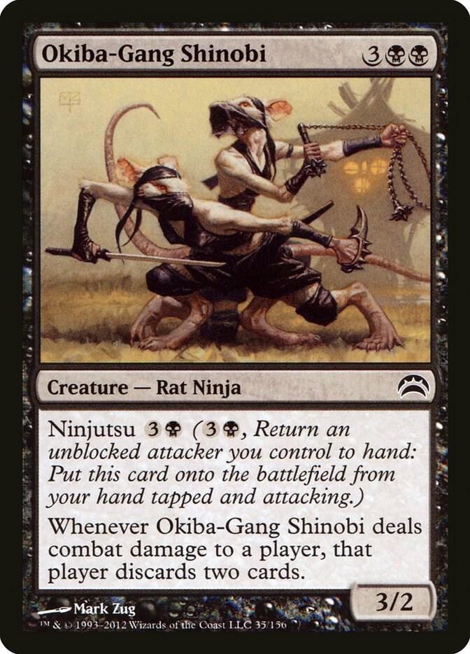 Okiba-Gang Shinobi 35 card from Planechase 2012