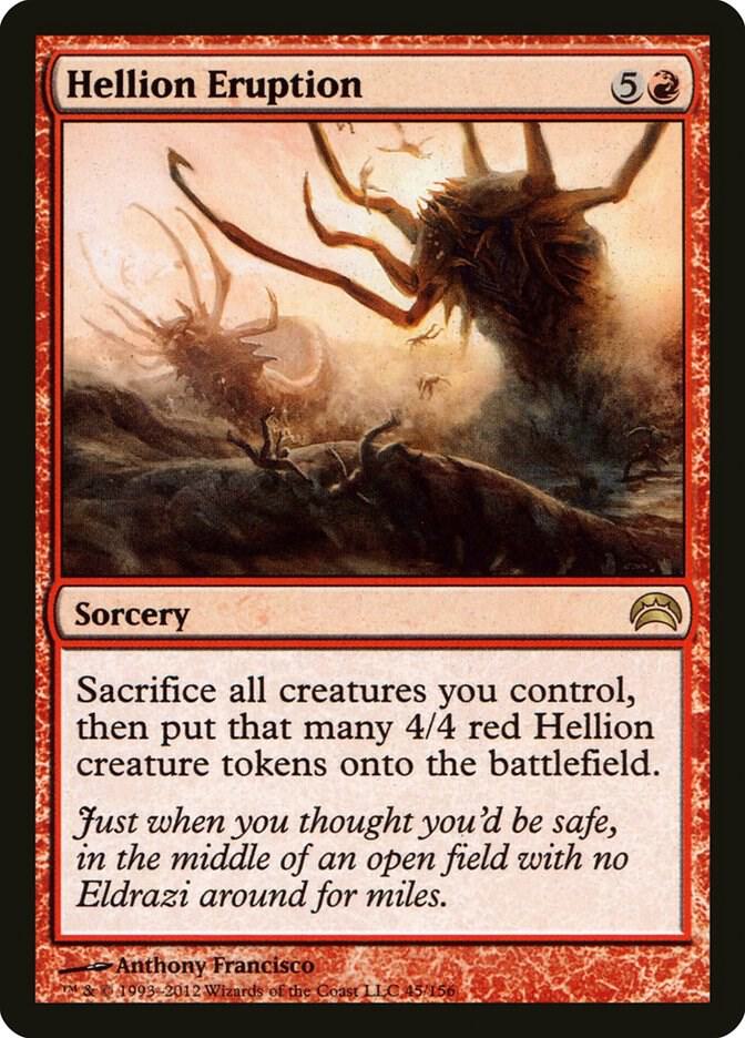 Hellion Eruption 45 card from Planechase 2012