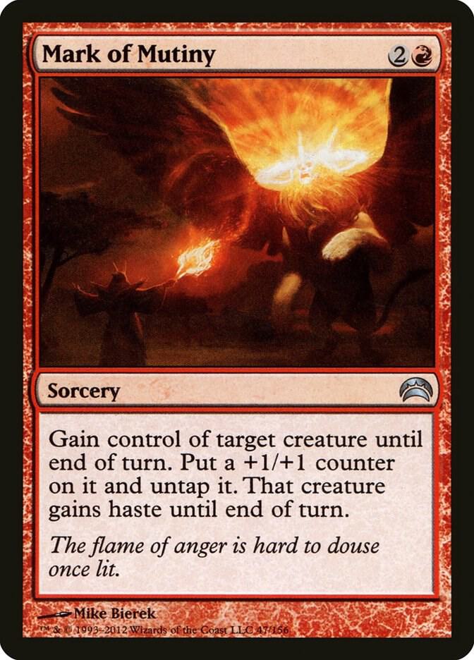 Mark of Mutiny 47 card from Planechase 2012