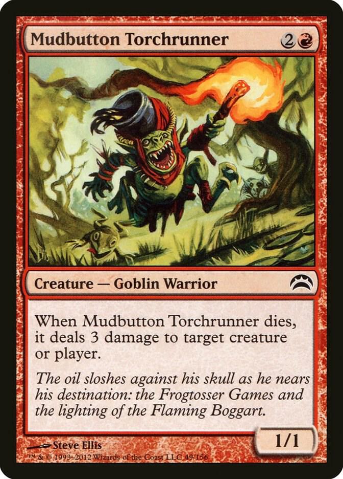 Mudbutton Torchrunner 49 card from Planechase 2012