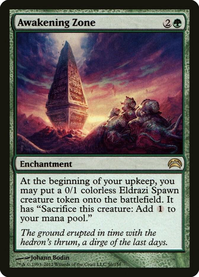 Awakening Zone 56 card from Planechase 2012