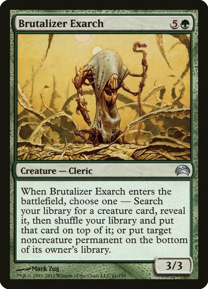 Brutalizer Exarch 61 card from Planechase 2012
