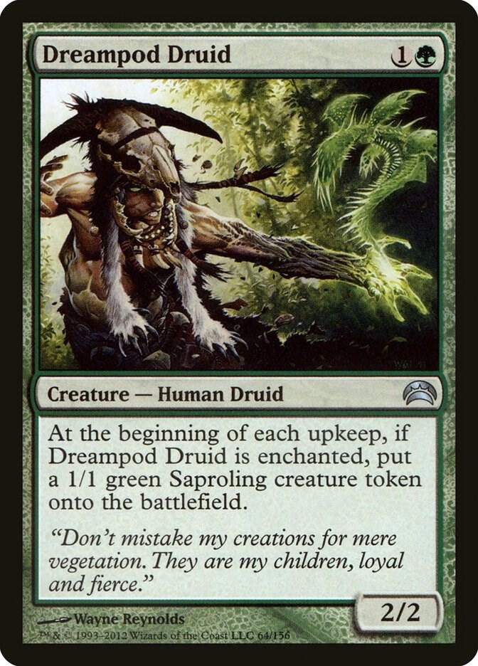 Dreampod Druid 64 card from Planechase 2012