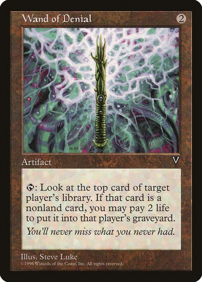 Wand of Denial card from Visions