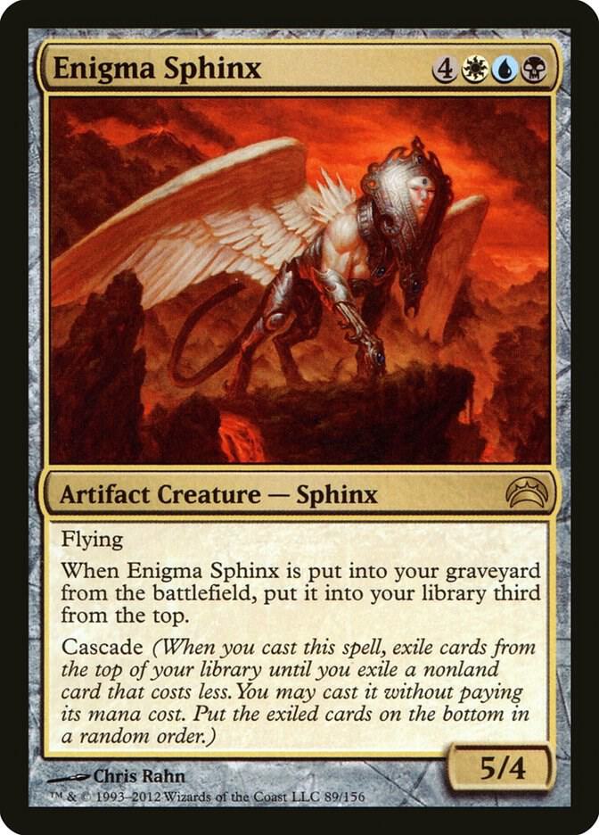 Enigma Sphinx 89 card from Planechase 2012