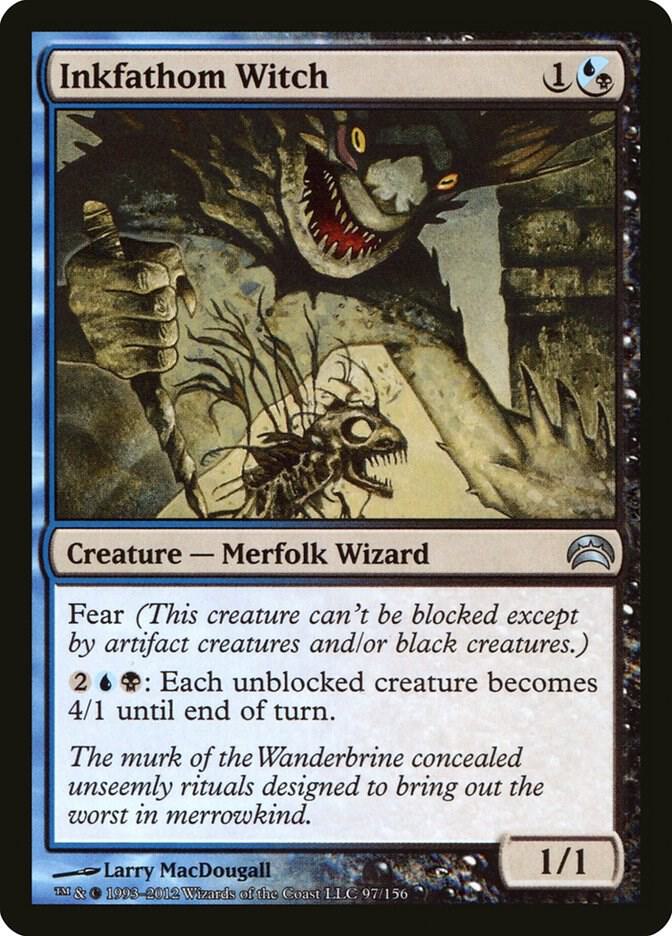 Inkfathom Witch 97 card from Planechase 2012