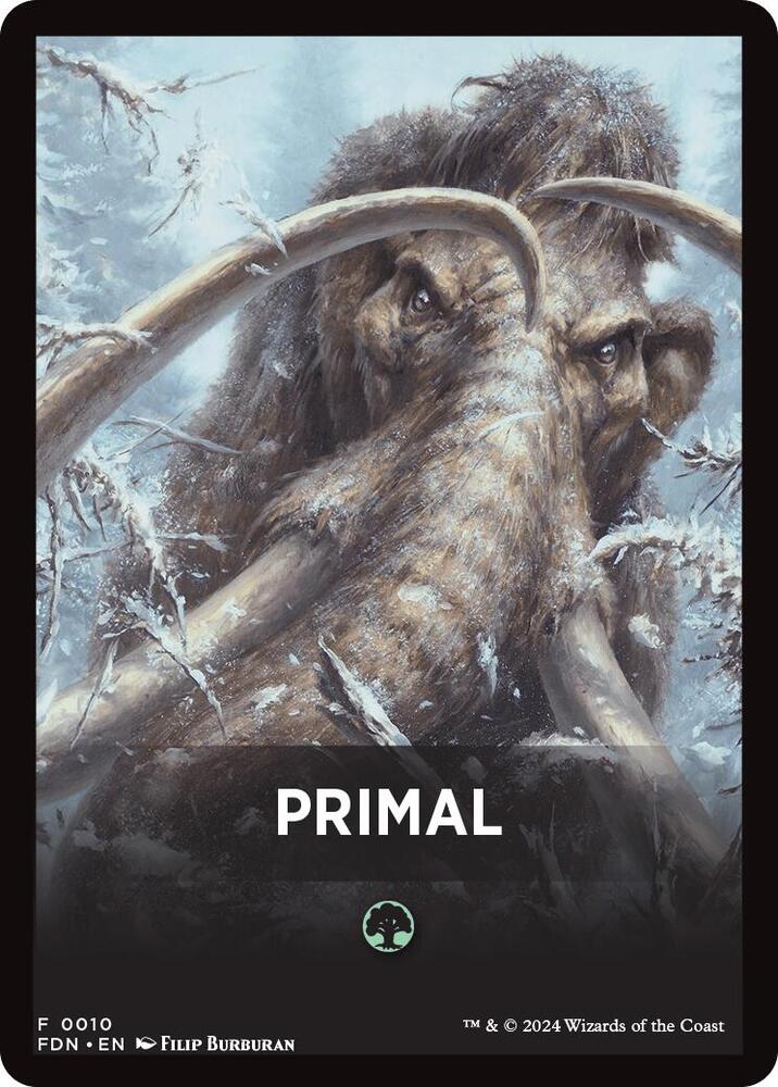 Primal Theme Card 10 card from Foundations