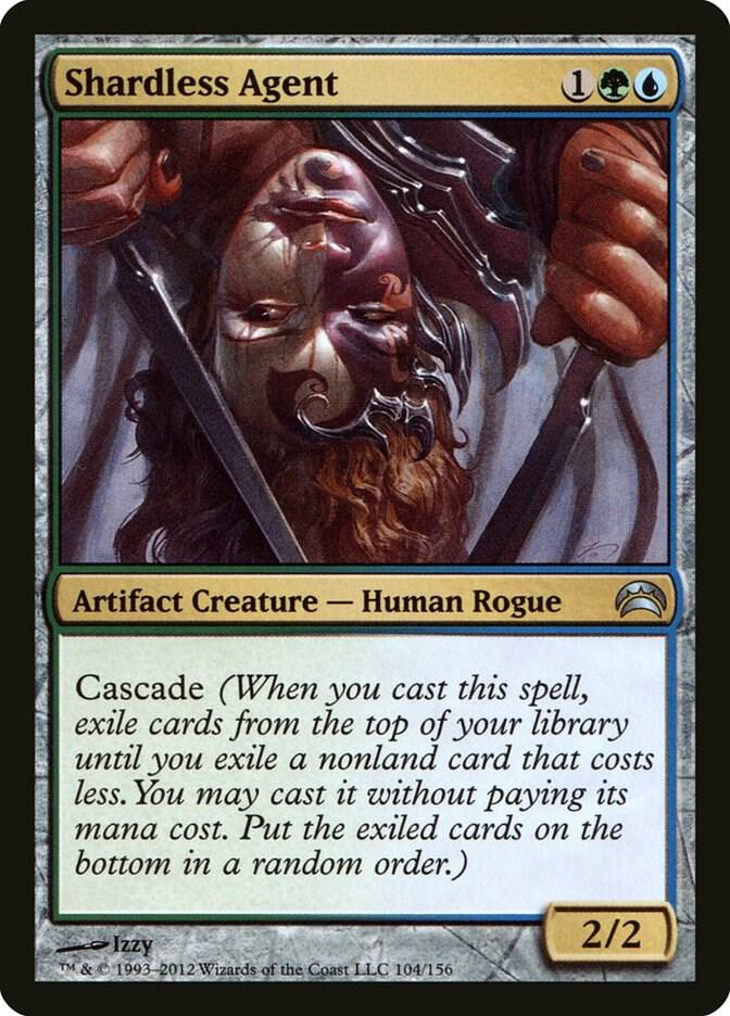 Shardless Agent 104 card from Planechase 2012