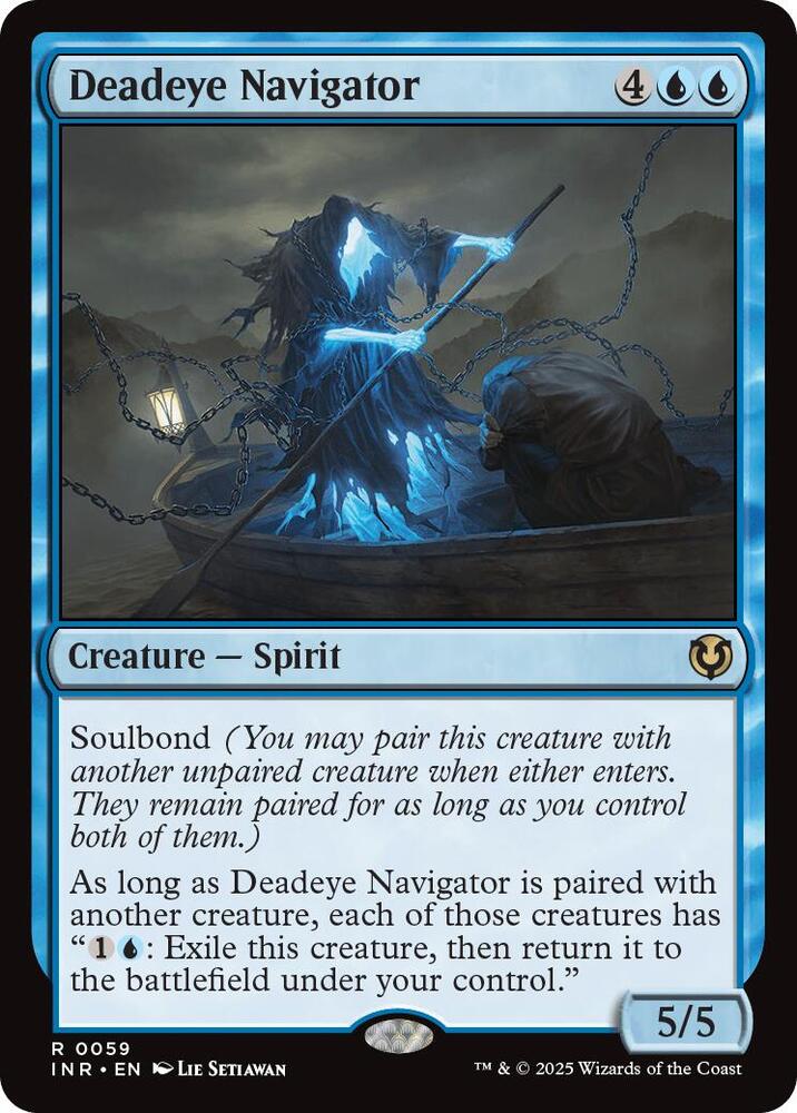 Deadeye Navigator 59 card from Innistrad Remastered
