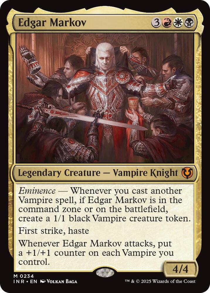 Edgar Markov 234 card from Innistrad Remastered