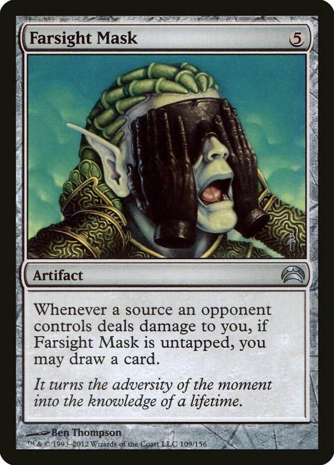 Farsight Mask 109 card from Planechase 2012