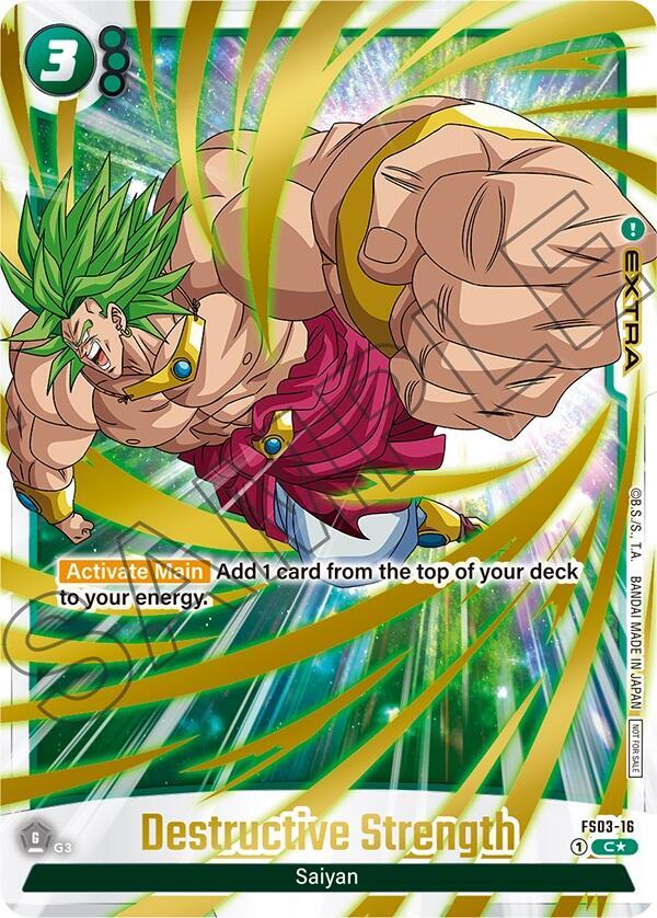 Destructive Strength (Championship Pack 03) FS03-16 card from Tournament and Championship Promos