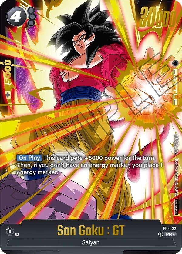 Son Goku : GT (Selection Pack 01) FP-022 card from Tournament and Championship Promos