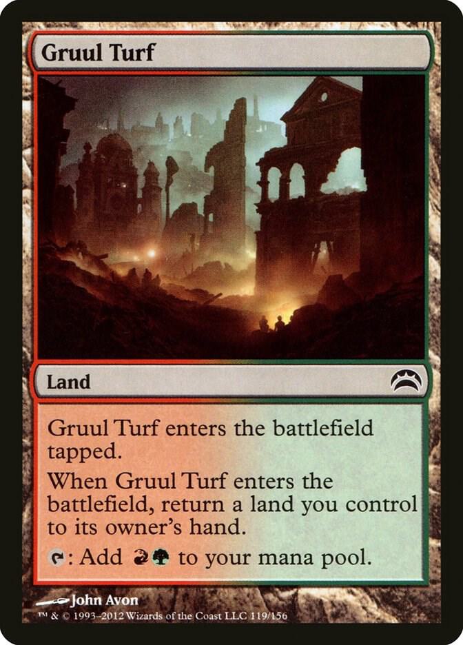Gruul Turf 119 card from Planechase 2012