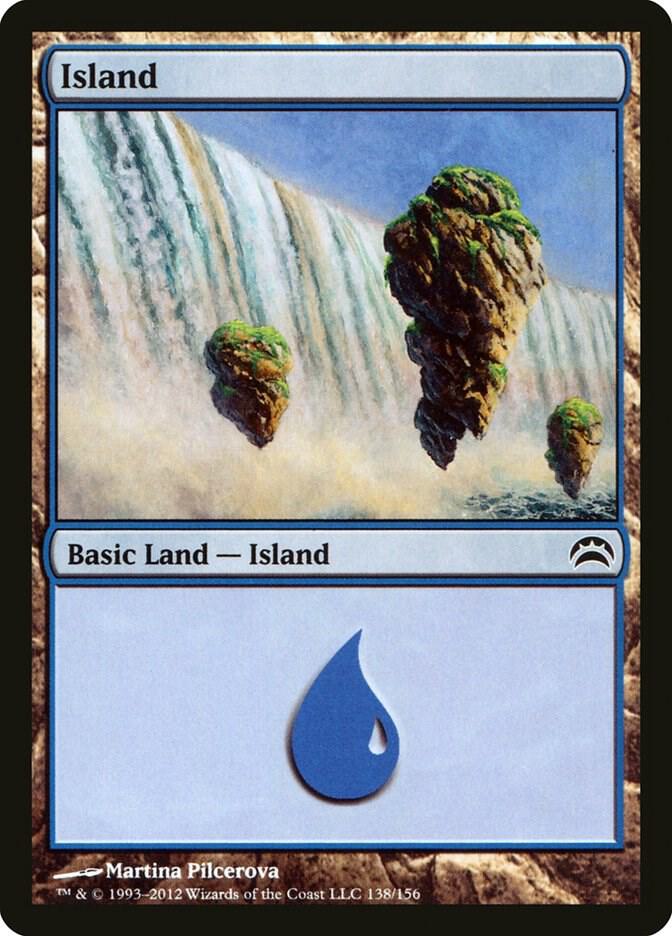 Island 138 card from Planechase 2012