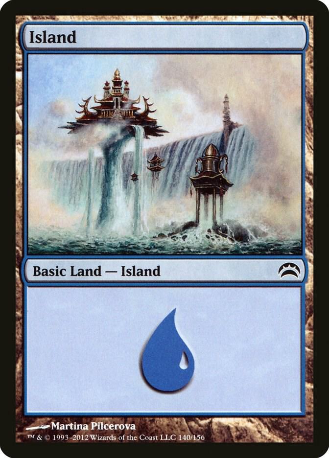 Island 140 card from Planechase 2012