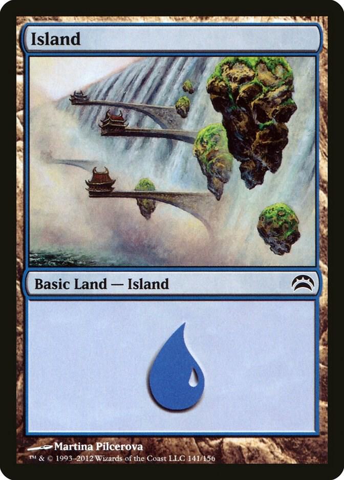 Island 141 card from Planechase 2012