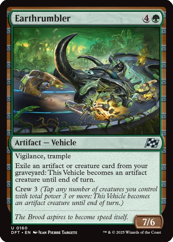 Earthrumbler 160 card from Aetherdrift