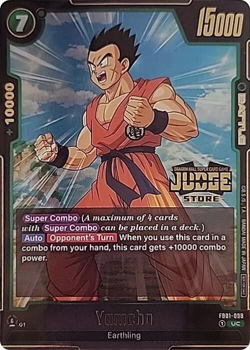 Yamcha (Judge Pack (Event Judge) 01) FB01-098 card from Tournament and Championship Promos