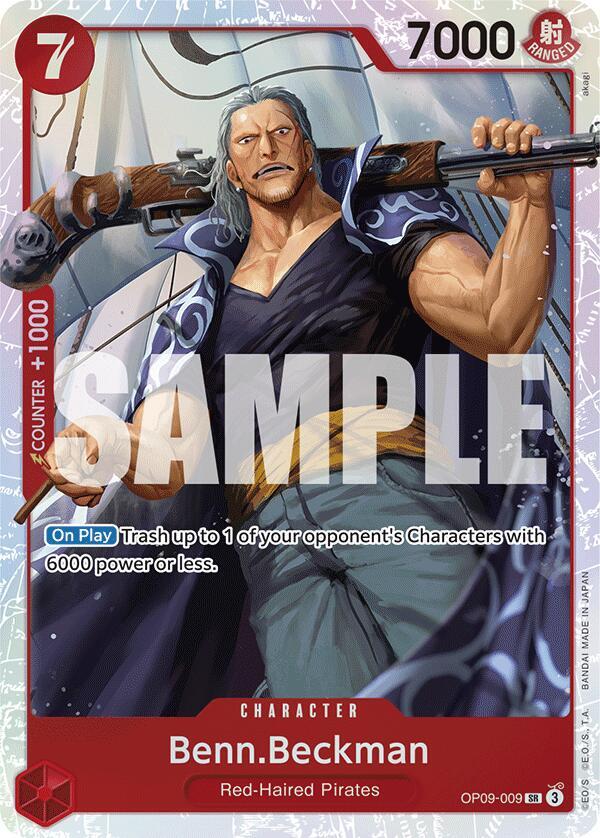 Benn.Beckman OP09-009 card from Emperors in the New World
