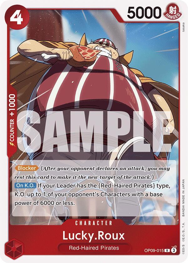 Lucky.Roux OP09-015 card from Emperors in the New World